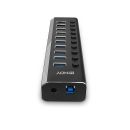 10 Port USB 3.0 Hub mit Ein-/Ausschaltern