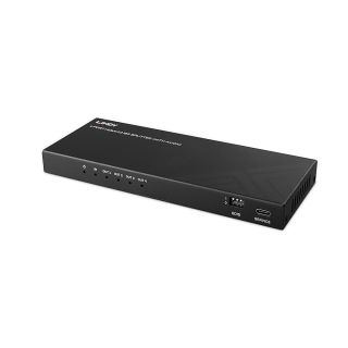 4 Port HDMI 8K60 Splitter mit Audio