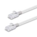 0.3m Cat.6A U/UTP Ultra Slim Netzwerkkabel, grau