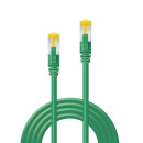 0.3m RJ45 S/FTP LSZH Cable, Grün