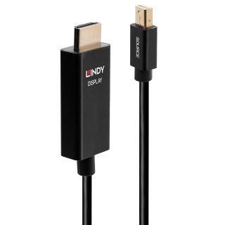 0.5m Aktives Mini DisplayPort an HDMI Adapterkabel mit HDR