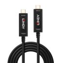 15m Fibre Optic Hybrid USB Typ C Video Kabel, Nur Audio /...