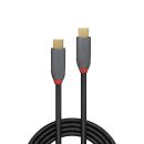 2m USB 3.2  Typ C Kabel, 5A PD, Anthra Line