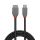 3m USB 3.2 Typ C an Micro-B Kabel, 5Gbit/s, Anthra Line