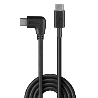 1m USB 2.0 Typ C Kabel, 90° gewinkelt