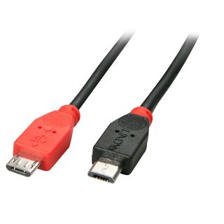 2m USB 2.0 Typ Micro-B an Micro-B OTG Kabel