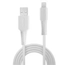 3m USB Typ A an Lightning Kabel, weiß