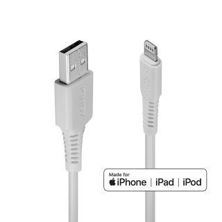 1m USB Typ A an Lightning Kabel, weiß