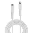 3m USB Typ C an Lightning Kabel, weiß