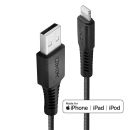 3m robustes USB Typ A an Lightning Kabel