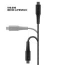 3m robustes USB Typ C an Lightning Kabel