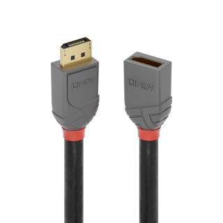 2m DisplayPort 1.4 Verlängerungskabel, Anthra Line