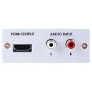 PC/YUV to HDMI Format Converter with Audio - Cypress CP-1261HS