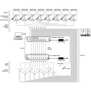 8 HDMI over CAT6 Point-to-Point Transmitter (with IR Matrix) - Cypress CSI-8H8CV2IR