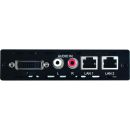 DVI over CAT5e/6/7 Receiver with 24V PoC and 2 LAN Serving - Cypress CDVI-1109RXC