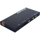 4K60 (4:2:0) HDMI over HDBaseT Slimline Receiver with IR, RS-232, PoH (PD), LAN & USB/KVM - Cypress CH-1528RX