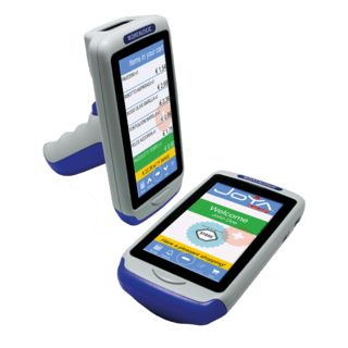 Joya Touch Plus, 2D, BT (BLE), WLAN, NFC, Gun, blau, grau, WEC 7