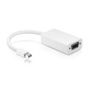 Zertifizierter 2K mini DisplayPort/VGA-Adapter, weiß