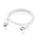 Premium 4K mini DisplayPort Kabel - 1.50m, weiß