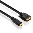 Zertifiziertes 2K HDMI / DVI Kabel – 10,00m