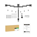 PureMounts® Schreibtisch Halterung - 3fach