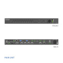 9x2 4K 18Gbps Multiformat Presentation Switcher mit Scaler Set