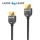 4K 18Gbps High Speed HDMI Kabel mit Ethernet - THX® zertifiziert - 0,50m, dunkelgrau