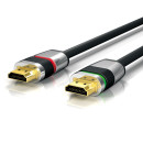 Zertifiziertes 4K Premium High Speed HDMI Kabel – 3,00m