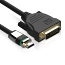 Zertifiziertes 2K HDMI / DVI Kabel – 0,50m