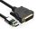 Zertifiziertes 2K HDMI / DVI Kabel – 0,50m