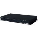 4K60 (4:4:4) 3×1 HDMI/DP/VGA to HDMI Scaler with Audio Insertion & Extraction - Cypress CSC-6010D