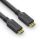 Zertifiziertes 4K High Speed HDMI Kabel – 10,00m, schwarz