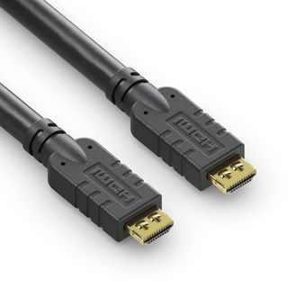 Zertifiziertes 4K High Speed HDMI Kabel ? 25,00m, schwarz