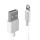 2m USB an Lightning Kabel, weiß (Lindy 31327)