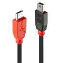 0.5m USB 2.0 Typ Micro-B an Mini-B OTG Kabel