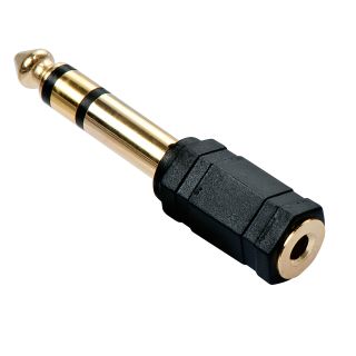 Stereo Audio-Adapter, 3.5mm Klinkenbuchse an 6.3mm Klinkenstecker