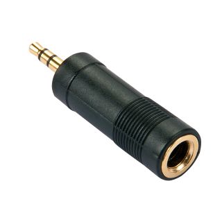 Stereo Audio-Adapter, 3.5mm Klinkenstecker an 6.3mm Klinkenbuchse