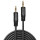 Premium Audiokabel mit 3,5mm Klinkenstecker, 0.25m (Lindy 35640)