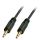 Premium Audiokabel mit 3,5mm Klinkenstecker, 3m (Lindy 35643)