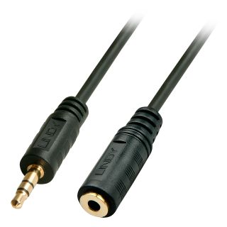 Premium Audio-Verlängerungskabel, 3,5mm Stereo-Klinkenstecker/-buchse, 2m