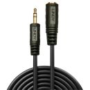 Premium Audio-Verlängerungskabel, 3,5mm Stereo-Klinkenstecker/-buchse, 3m