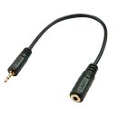 Premium Audio-Adapterkabel, 2.5mm Klinkenstecker an 3,5mm...