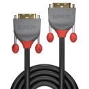 1m DVI-D Dual Link Kabel, Anthra Line