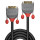 3m DVI-D Dual Link Kabel, Anthra Line