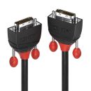 2m DVI-D Dual Link Kabel, Black Line