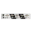 4 Port KVM Switch, DVI-I Single Link, USB 2.0 & Audio