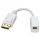 Adapterkabel DP (DisplayPort) an Mini-DisplayPort Kupplung (Lindy 41060)