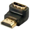 HDMI Adapter Premium, 90 Grad Runter (Lindy 41085)