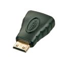 HDMI an HDMI Mini Adapter Typ A (female) / C(male) (Lindy...