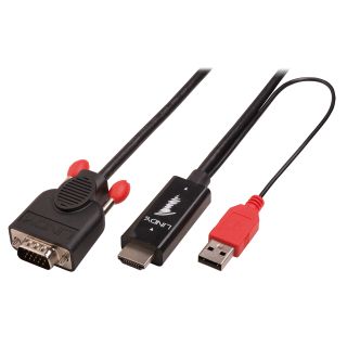 2m HDMI an VGA Kabel (Lindy 41456)